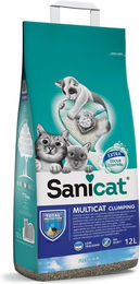 Produktbild von Sanicat Clumping Multicat Klumpstreu für Katzen 12 L - 12 l