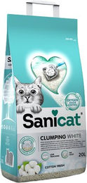 Sanicat Clumping White Klumpstreu 20 l – Bild 1 von 2
