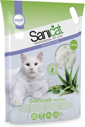 Produktbild von Sanicat Diamonds Silikatstreu Aloe Vera 5 x 5 l - 5 x 5 l