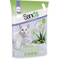Produktbild von Sanicat Diamonds Silikatstreu Aloe Vera 5 x 5 l - 5 x 5 l