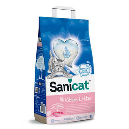 Sanicat Kitten Katzenstreu nicht-klumpend 5 l – Bild 1 von 1