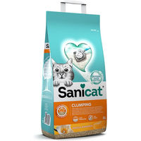 Produktbild von Sanicat Klumpende Katzenstreu Vanille & Mandarine 8 l - 8 l