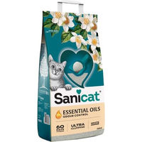 Produktbild von Sanicat Pure Essential Oils Jasmine Katzenstreu 10 kg