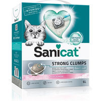 Produktbild von Sanicat Strong Clumps Klumpende Katzenstreu Babypuder 10 l - 10 l