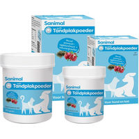 Produktbild von Sanimal Anti-Zahnbelag Pulver zur Zahnpflege 180 g