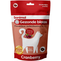 Produktbild von Sanimal Gesunde Blasen Snacks Leckerli für die Harnwege 60 g