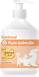 Sanimal Lachsöl zur Haut- und Fellpflege als Nahrungsergänzung 500 ml – Bild 1 von 2