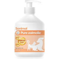 Produktbild von Sanimal Lachsöl zur Haut- und Fellpflege als Nahrungsergänzung 500 ml