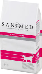 SANIMED Anti Struvite Katzen Diätfutter Urinary Trockenfutter 1,5 kg – Bild 1 von 3