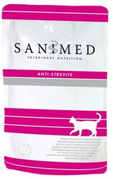 SANIMED Anti Struvite Katzen Nassfutter Diätfutter 12 x 100 g – Bild 1 von 2