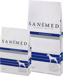 SANIMED Osteoarthritis Diätfutter für Hunde zur Unterstützung der Gelenke 2 x 12,5 kg – Bild 1 von 3