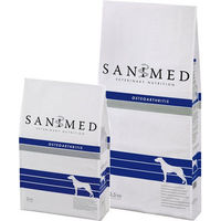 Produktbild von SANIMED Osteoarthritis Diätfutter für Hunde zur Unterstützung der Gelenke 2 x 12,5 kg