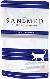 SANIMED Skin Sensitive Katzen Nassfutter Hypoallergen für Haut und Fell 24x 100 g – Bild 1 von 2