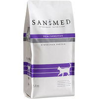 Produktbild von SANIMED Skin Sensitive Katzenfutter Trockenfutter Hypoallergen für Haut und Fell 2 x 4,5 kg