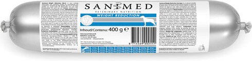 SANIMED Weight Reduction Hundefutter Wurst Diätfutter zur Gewichtsreduktion 5 x 400 g – Bild 1 von 2