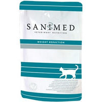 Produktbild von SANIMED Weight Reduction Katzen Nassfutter zur Gewichtskontrolle 12 x 100 g