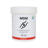 Produktbild von Sanobest MSM 100% pur Gelenk-Supplement für Hunde und Katzen 400 g