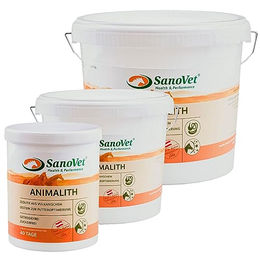 SanoVet Animalith Ergänzungsfutter Pulver zur Unterstützung von Verdauung und Immunsystem 1kg - 1 kg – Bild 1 von 2