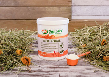 Produktbild von SanoVet Arthrobol Ergänzungsfutter Pulver mit Vitaminen
