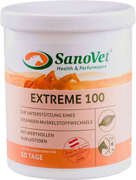Produktbild von SanoVet EXTREME 100 Nahrungsergänzung für Immunsystem, Muskelaufbau sowie Haut und Fell