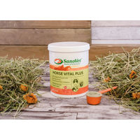 Produktbild von SanoVet Horse Vital Plus Ergänzungsfutter für Pferde mit Vitaminen als Pulver