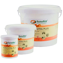 SanoVet Horse Vital Plus Ergänzungsfutter für Pferde zur Immunstärkung und Unterstützung von Sport und Leistung 1kg - 1 kg – Bild 1 von 2
