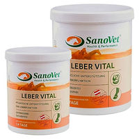 Produktbild von SanoVet Leber Vital Pulver für Haut & Fell 500g - 500 g