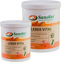SanoVet Leber Vital Pulver mit Vitaminen – Bild 1 von 2