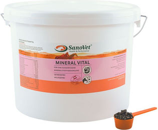 Produktbild von SanoVet Mineral Vital Mineralfutter zur Immunstärkung und Unterstützung der Verdauung 1000g