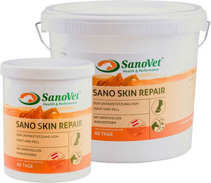 Produktbild von SanoVet Sano Skin Repair Haut-Fell-Supplement Pulver für Hunde und Katzen 1000g