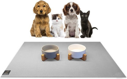 Sanozoo Napfunterlage für Hunde und Katzen aus Öko-Tex Textilien Made in Germany 2 Stück - 2 x 30 cm – Bild 1 von 1