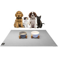 Produktbild von Sanozoo Napfunterlage für Hunde und Katzen aus Öko-Tex Textilien Made in Germany 2 Stück - 2 x 30 cm