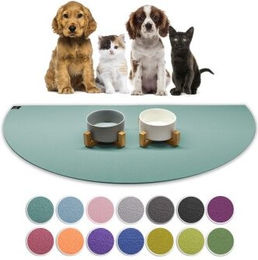 SANOZOO Napfunterlage Halbrund Öko-Tex Petrol 40 cm und 80 cm – Bild 1 von 2