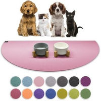 Produktbild von SANOZOO Napfunterlage Halbrund Rosa Öko-Tex Made in Germany