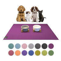 Produktbild von SanoZoo Napfunterlage Öko-Tex Pflaume 30 x 40 cm