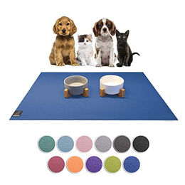 SANOZOO Napfunterlage Öko-Tex Blau 60 x 90 cm – Bild 1 von 8