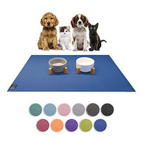 Produktbild von SANOZOO Napfunterlage Öko-Tex Blau 60 x 90 cm