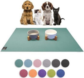 SANOZOO Napfunterlage Öko-Tex Made in Germany petrol 60 cm x 60 cm – Bild 1 von 3