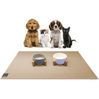 Produktbild von SANOZOO Napfunterlage Öko-Tex Rechteckig 60 x 120 cm Beige