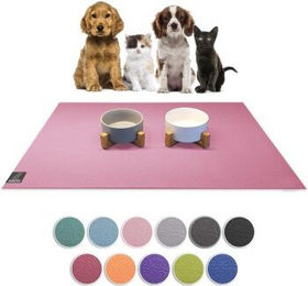 SANOZOO Napfunterlage Öko-Tex Rosa 40 x 60 cm – Bild 1 von 7