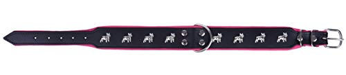 sarcia Hundehalsband aus Leder Schwarz 65 cm - 65 cm – Bild 1 von 2