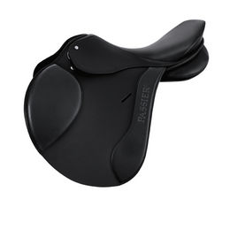 Produktbild von Sattel PA Performance Springen Lifterkissen mit Klettpauschen aus Leder in Schwarz