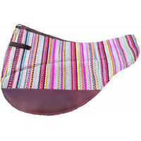 Produktbild von Satteldecke für Pferde Edix Saddles aus Filz bunt Größe M/L