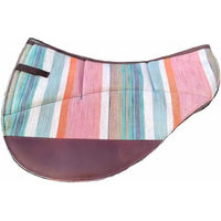 Produktbild von Satteldecke für Pferde Edix Saddles aus Filz in Rosa oder Bunt Größe M/L