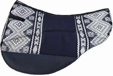 Produktbild von Satteldecke für Pferde Edix Saddles aus Filz in Schwarz Größe M/L