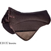 Produktbild von Satteldecke für Pferde Edix Saddles Broncho in Braun aus Baumwolle Größe S