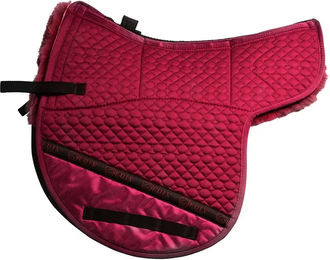 Produktbild von Satteldecke für Pferde Edix Saddles Größe M in Rot oder Rosa