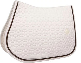 Satteldecke für Pferde Kentucky Horsewear Classic Weiß – Bild 1 von 1