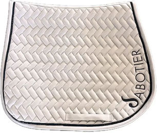 Produktbild von Satteldecke für Pferde Le Sabotier Hector in Braun und Weiß