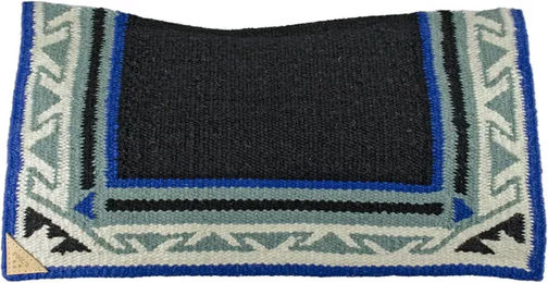 Produktbild von Satteldecke für Pferde Pool's Star Pro Blau Bunt